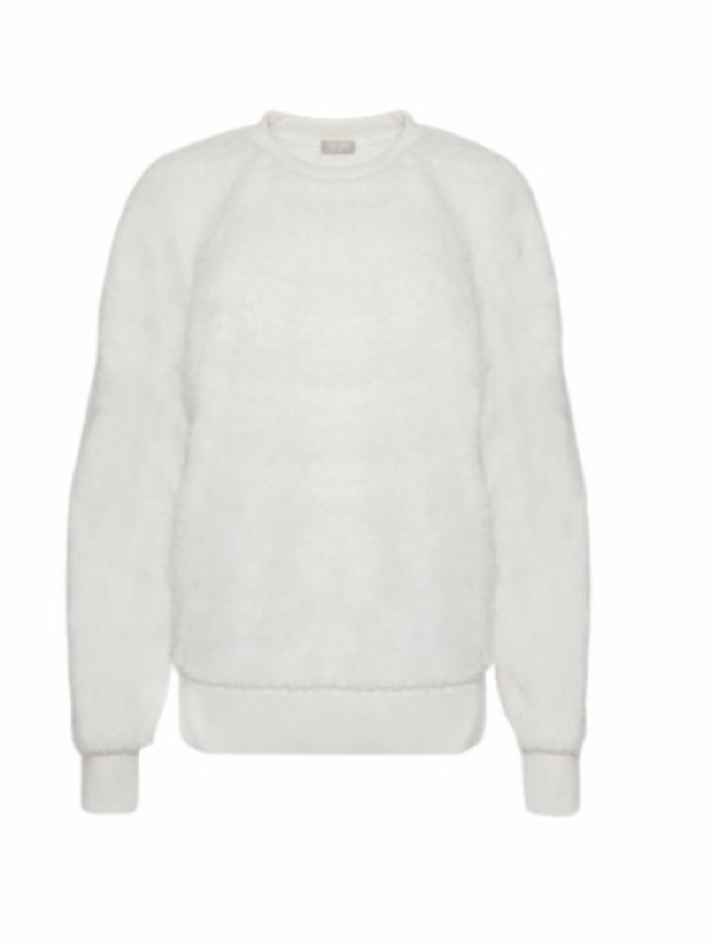 Summer & Rose Oversized Sherpa Pullover: Size S/M Cream